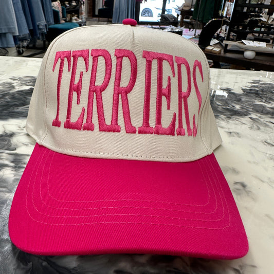 TERRIERS Pink Trucker Hat