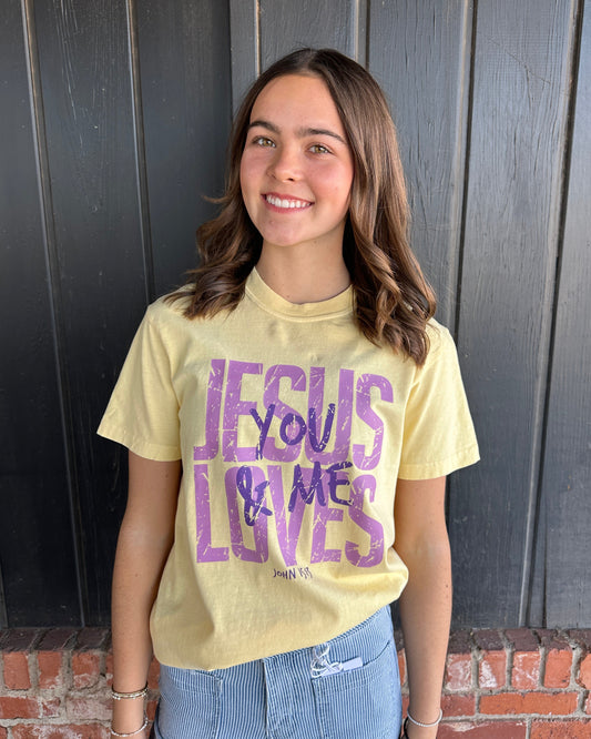 Jesus Loves You & Me Graphic Tee