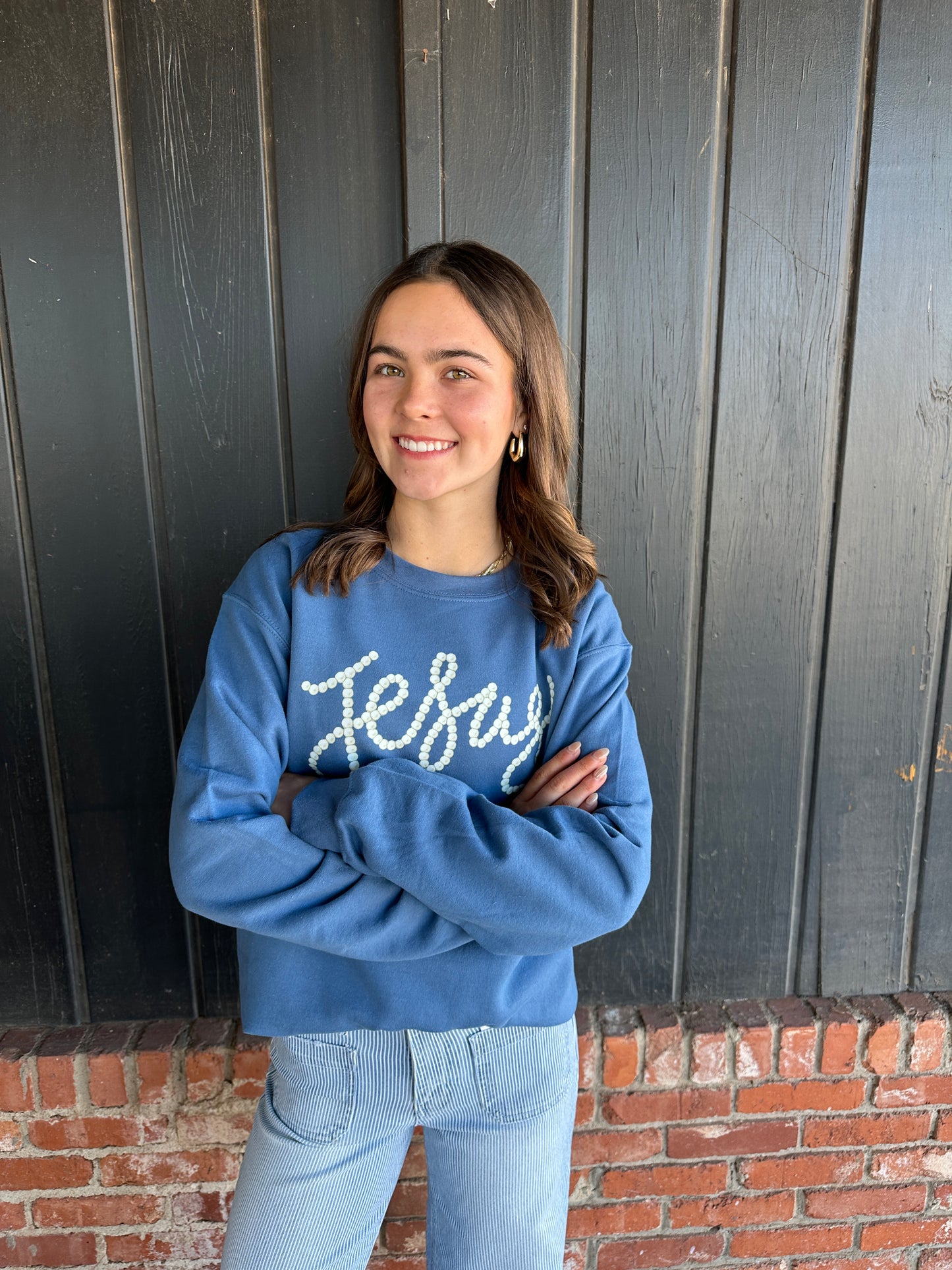 Jesus Pearls Sweatshirt