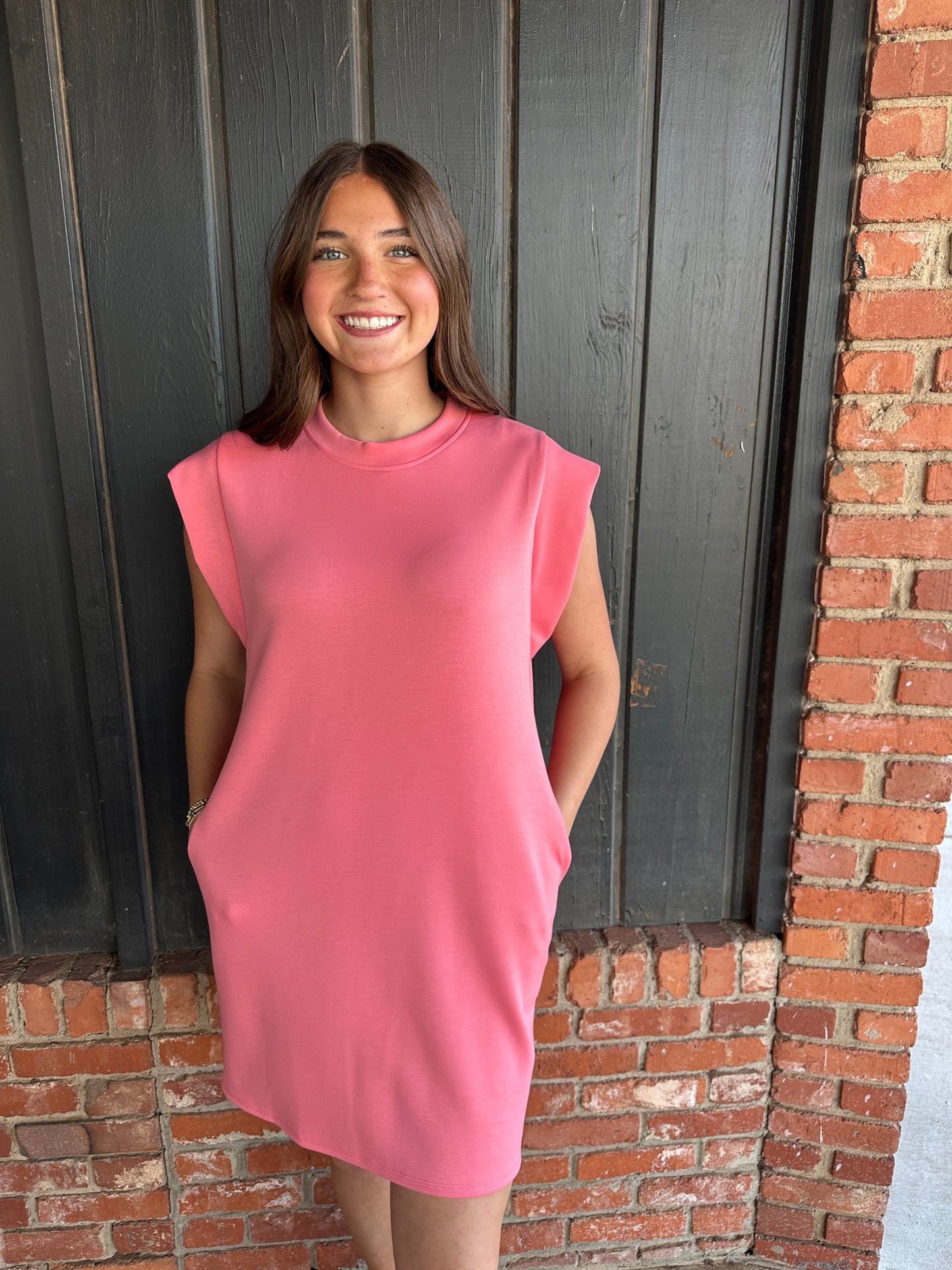 Coral Modal Dress