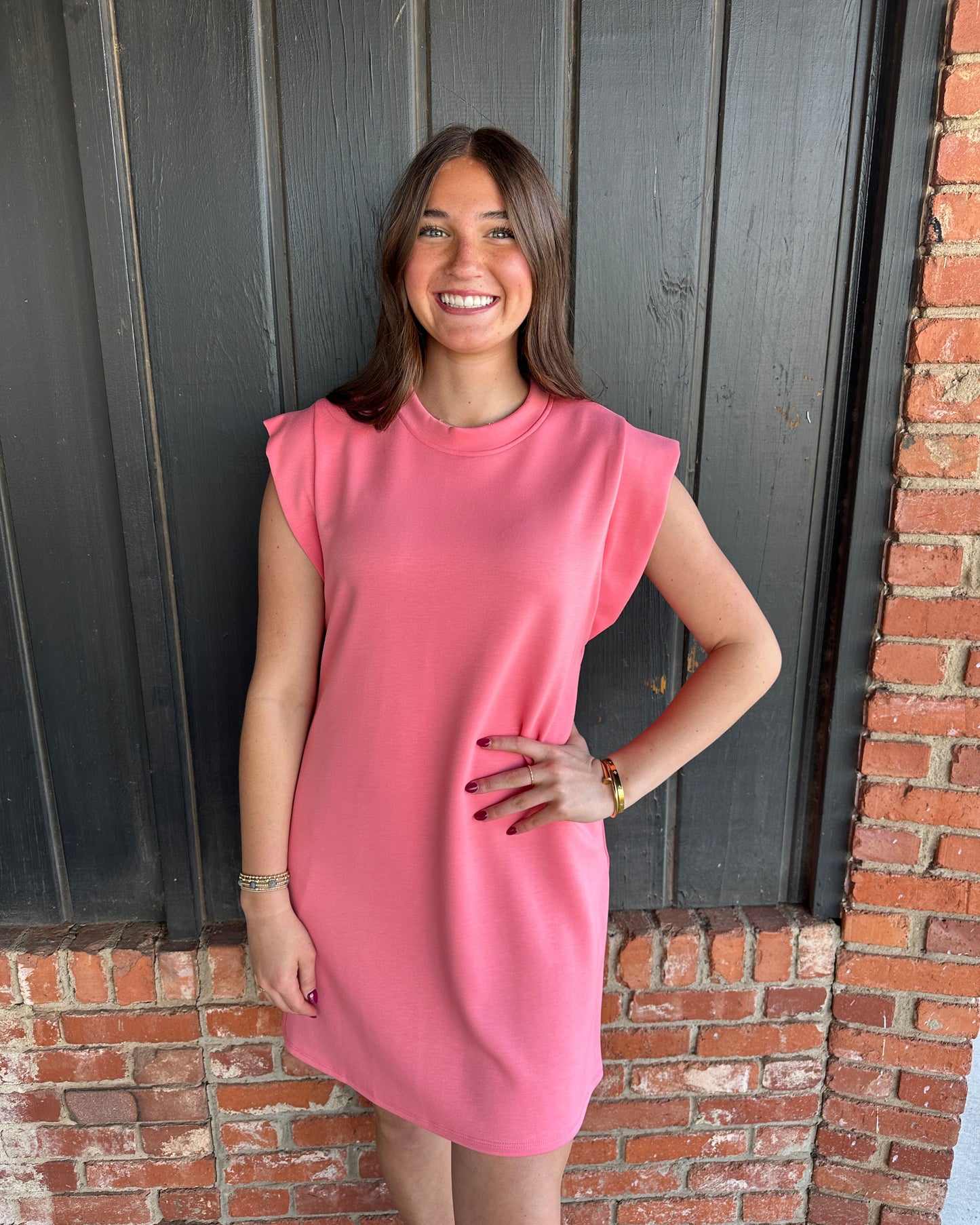 Coral Modal Dress