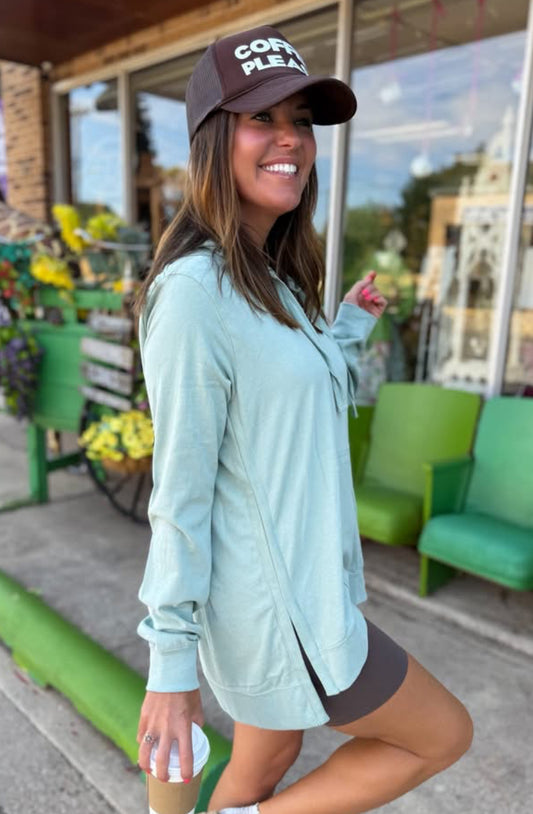 The Stone Green Jones Hoodie