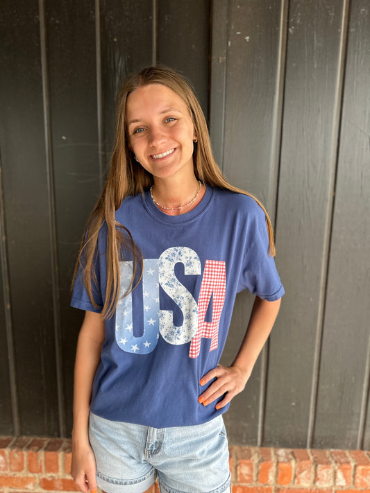 USA Picnic Graphic Tee