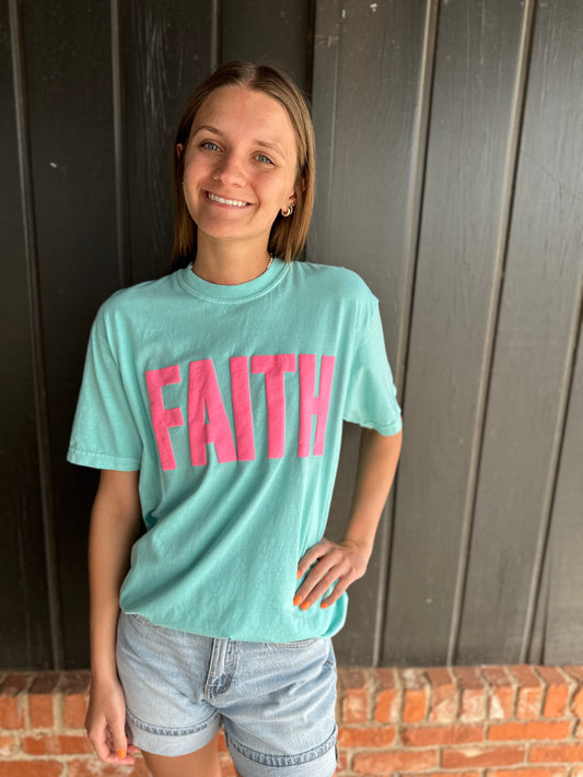 Aqua Puff Faith Tee