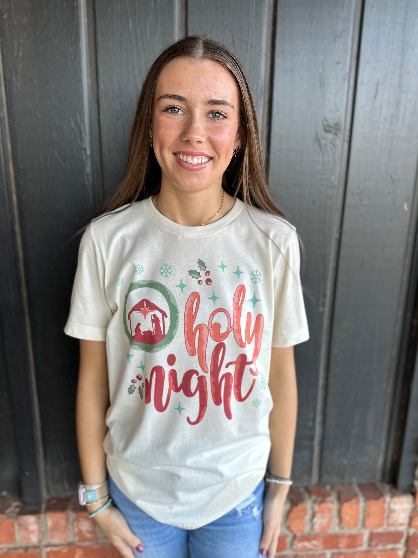 "Oh Holy Night" Graphic Tee