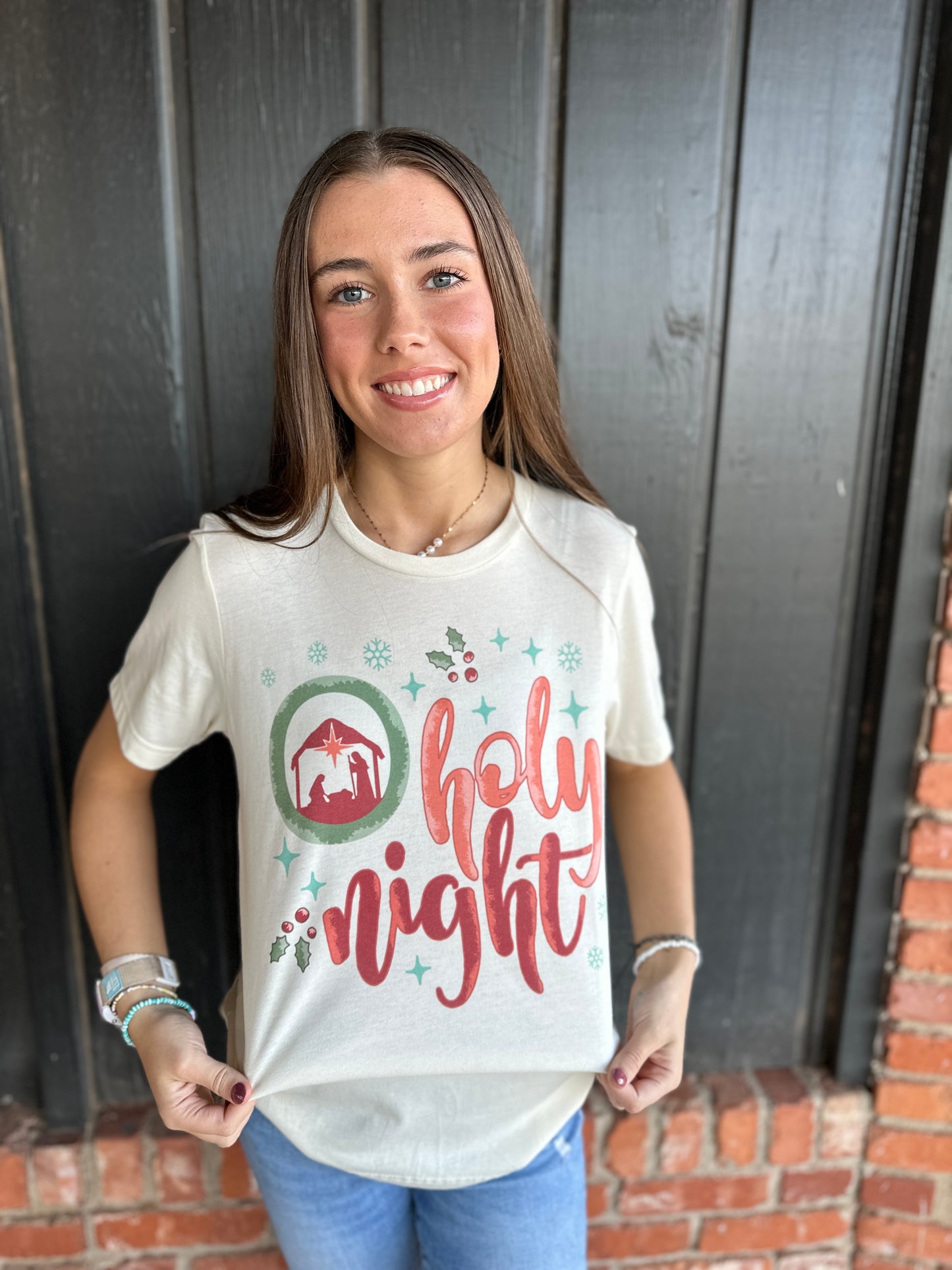 "Oh Holy Night" Graphic Tee