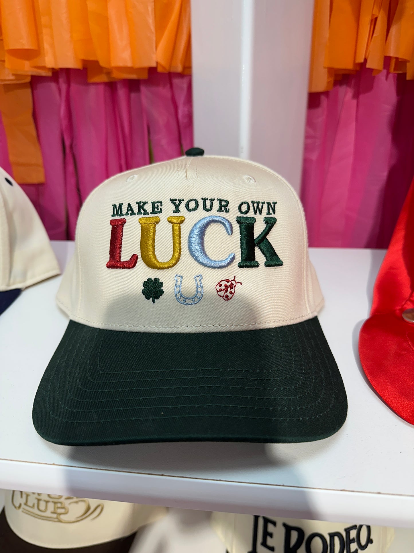 Make your own Luck Trucker Hat