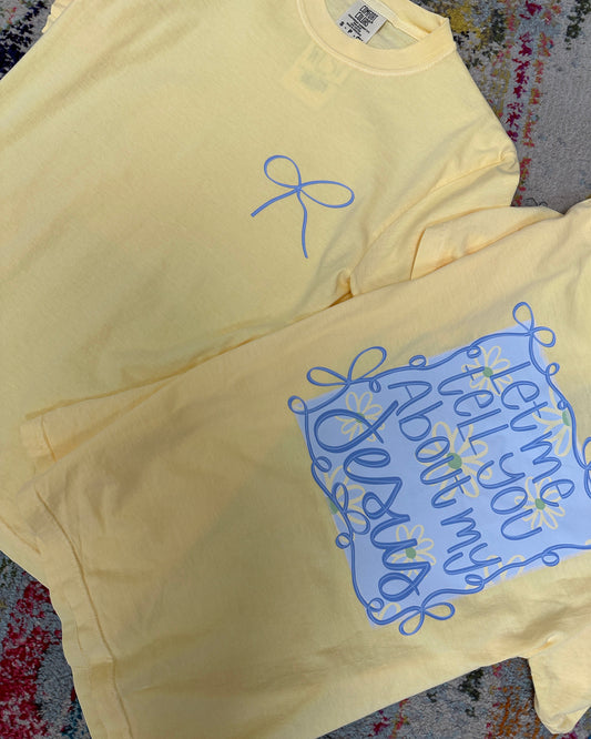 About My Jesus Graphic Tees