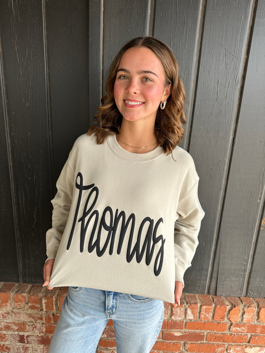 Thomas Puff Crewneck