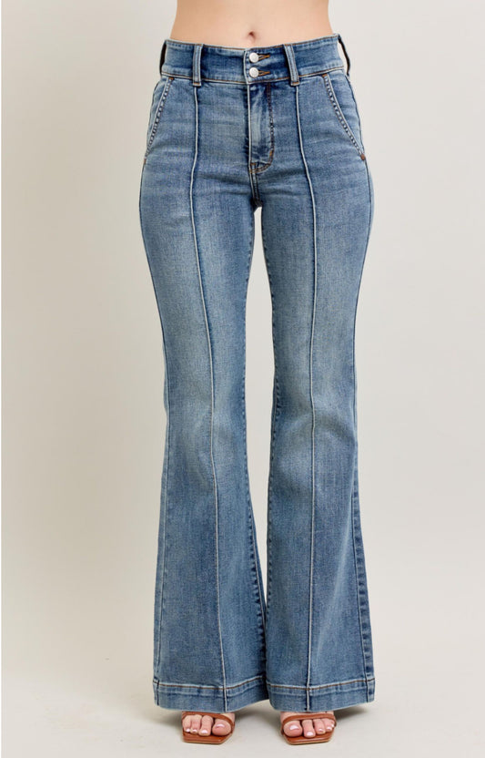 Judy Blue High Waist Trouser Jeans