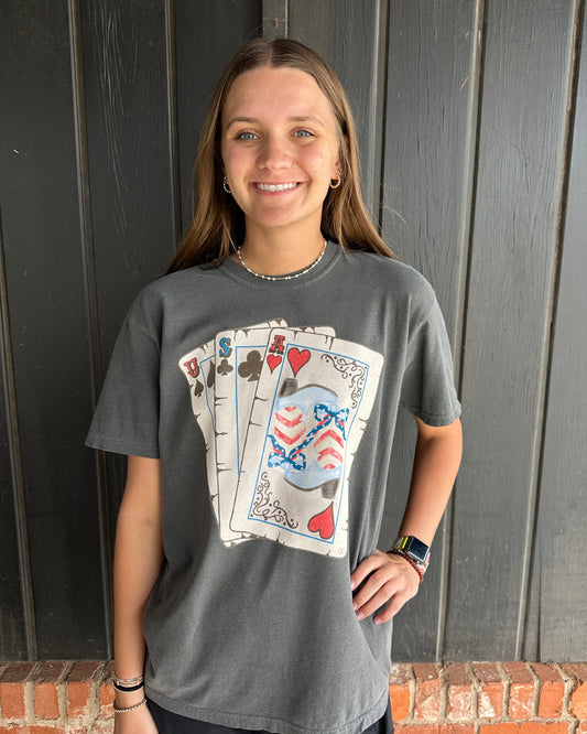 USA Cards Graphic Tee