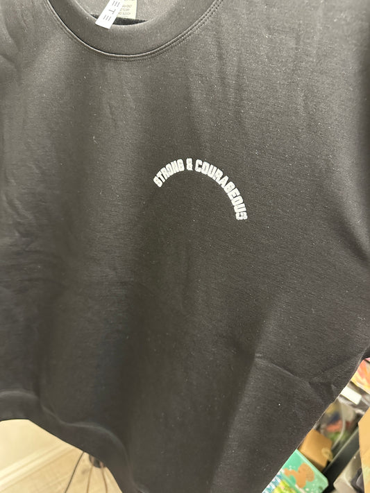 Strong & Courageous Ultra Comfy Pullover Sweatshirt