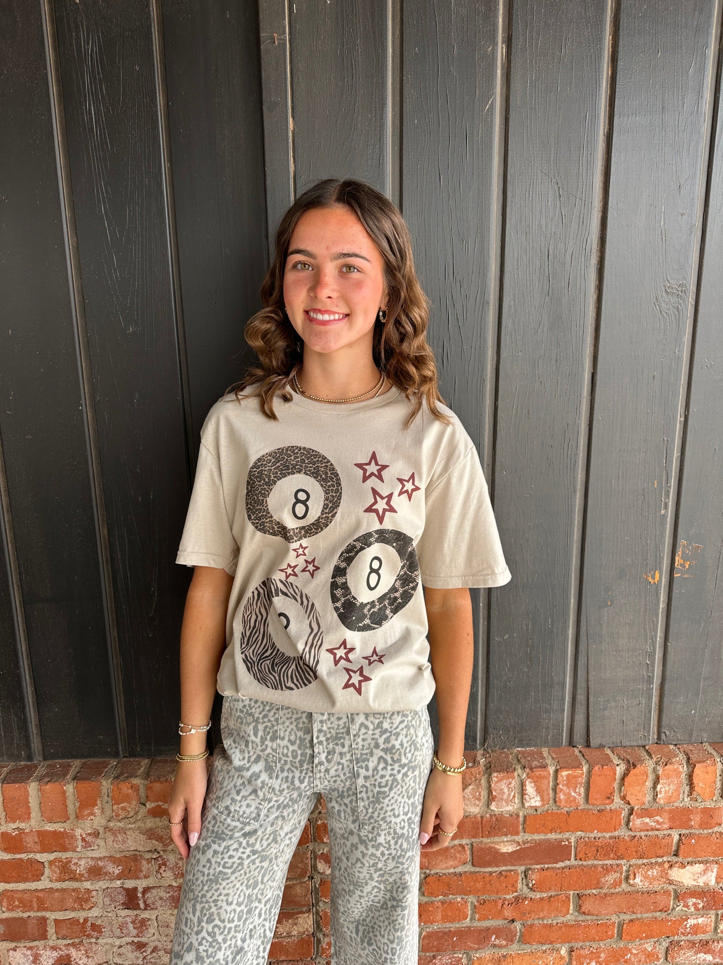 8 Ball Graphic Tee