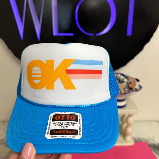 OK custom trucker hat