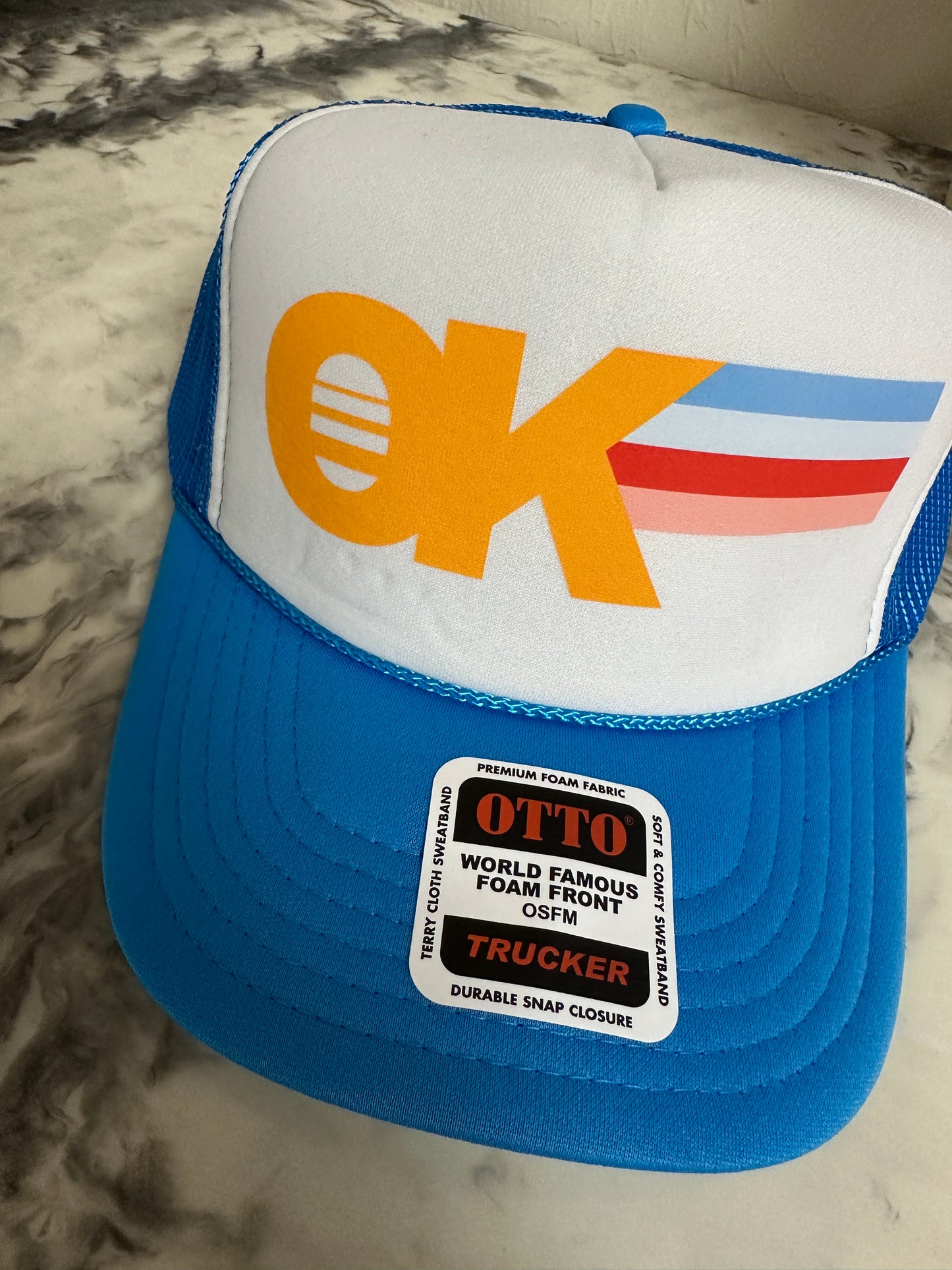 OK custom trucker hat