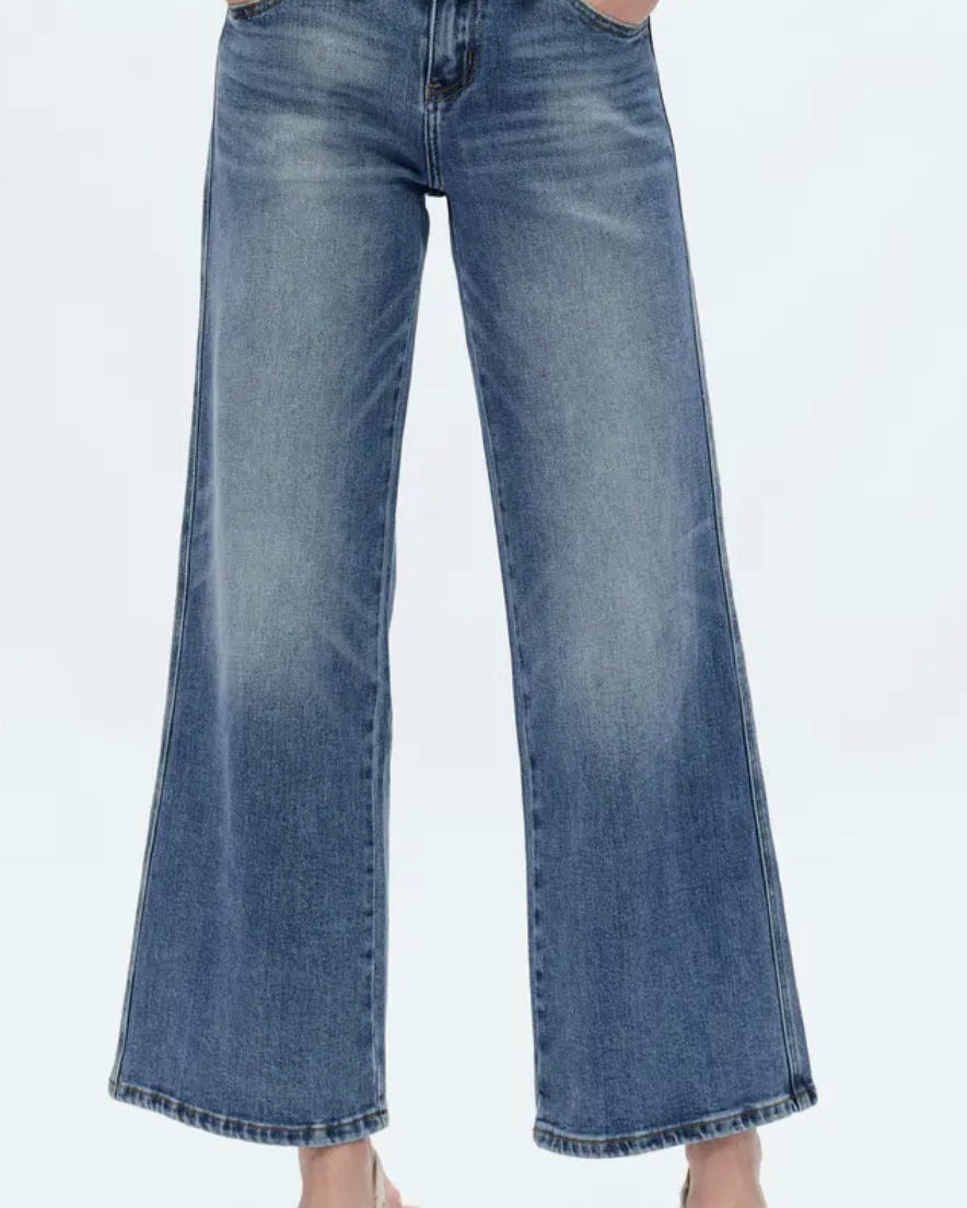 Bayeas Kristy Ankle Straight Leg Jeans