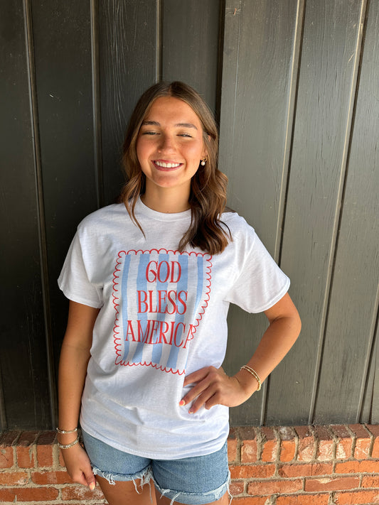 God Bless America Graphic tee