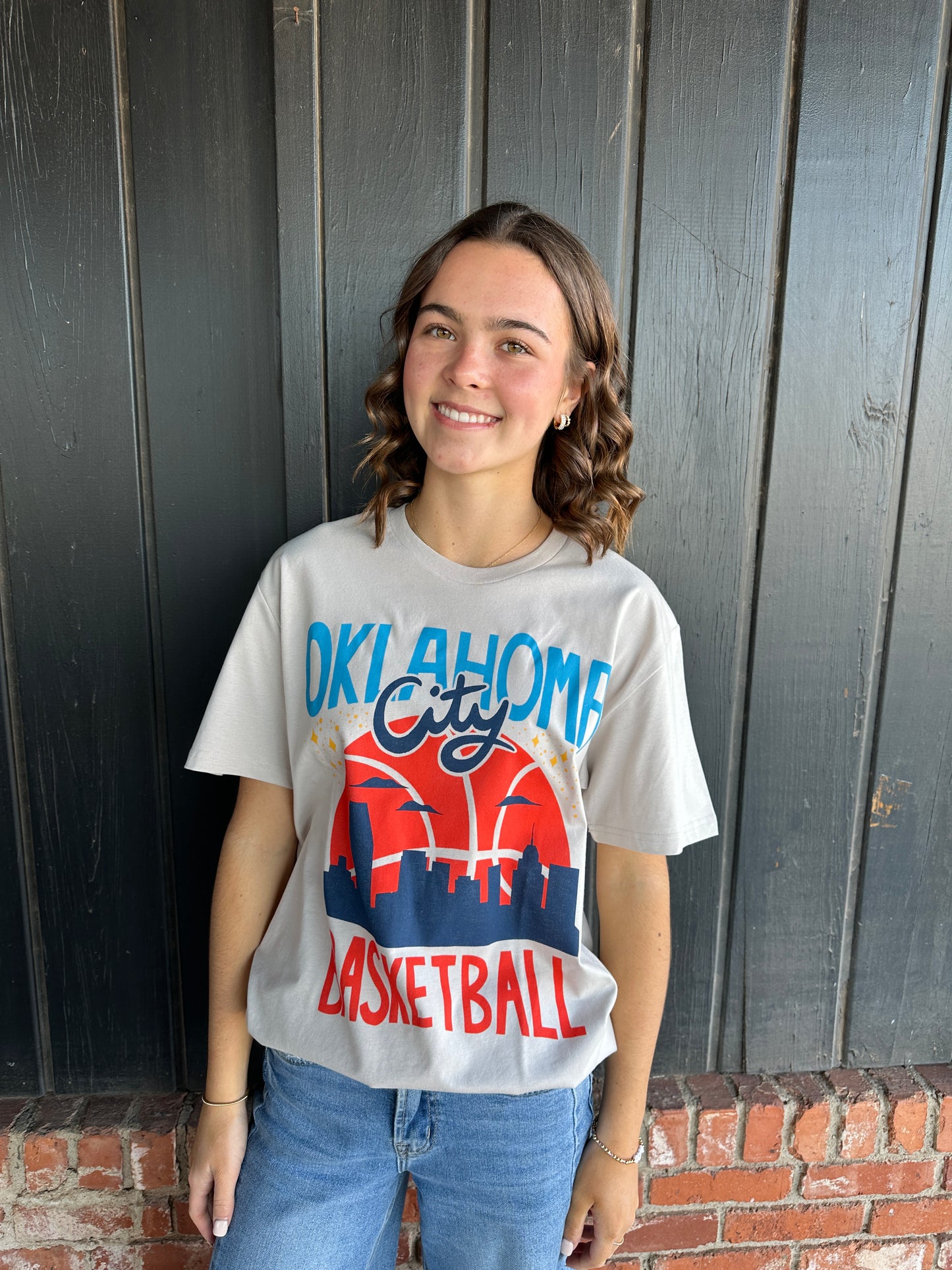 Thunder Sunset Tee - Oklahoma City Thunder