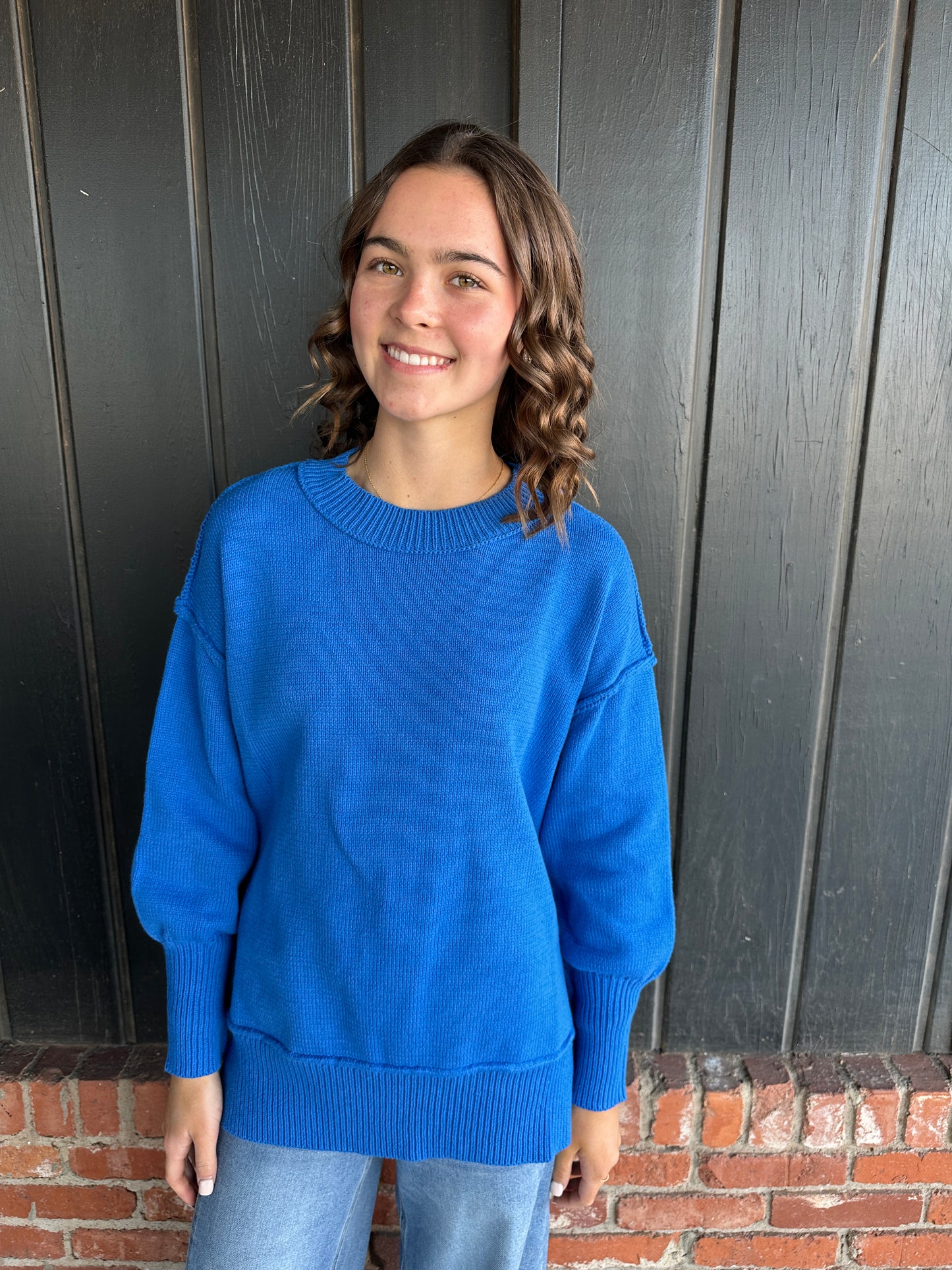 Cobalt Blue Ina Sweater