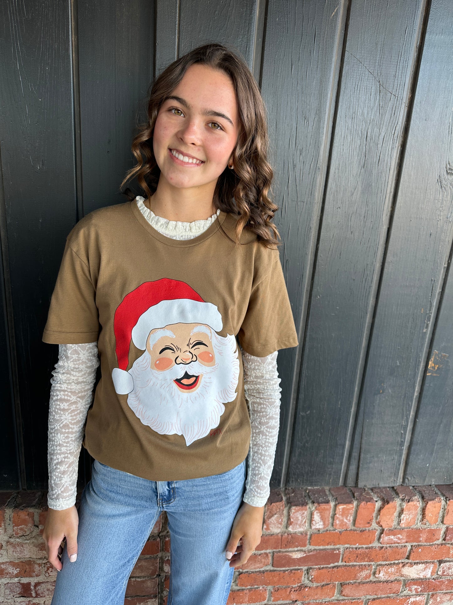 Smiling Santa Tee