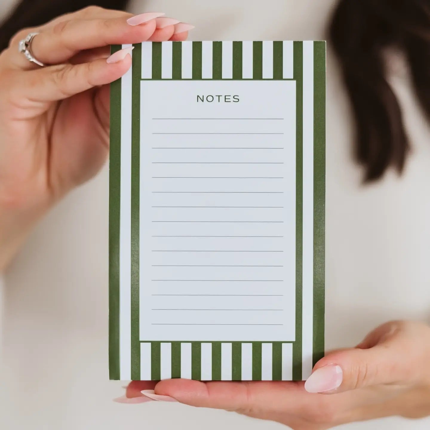 Striped Notepad