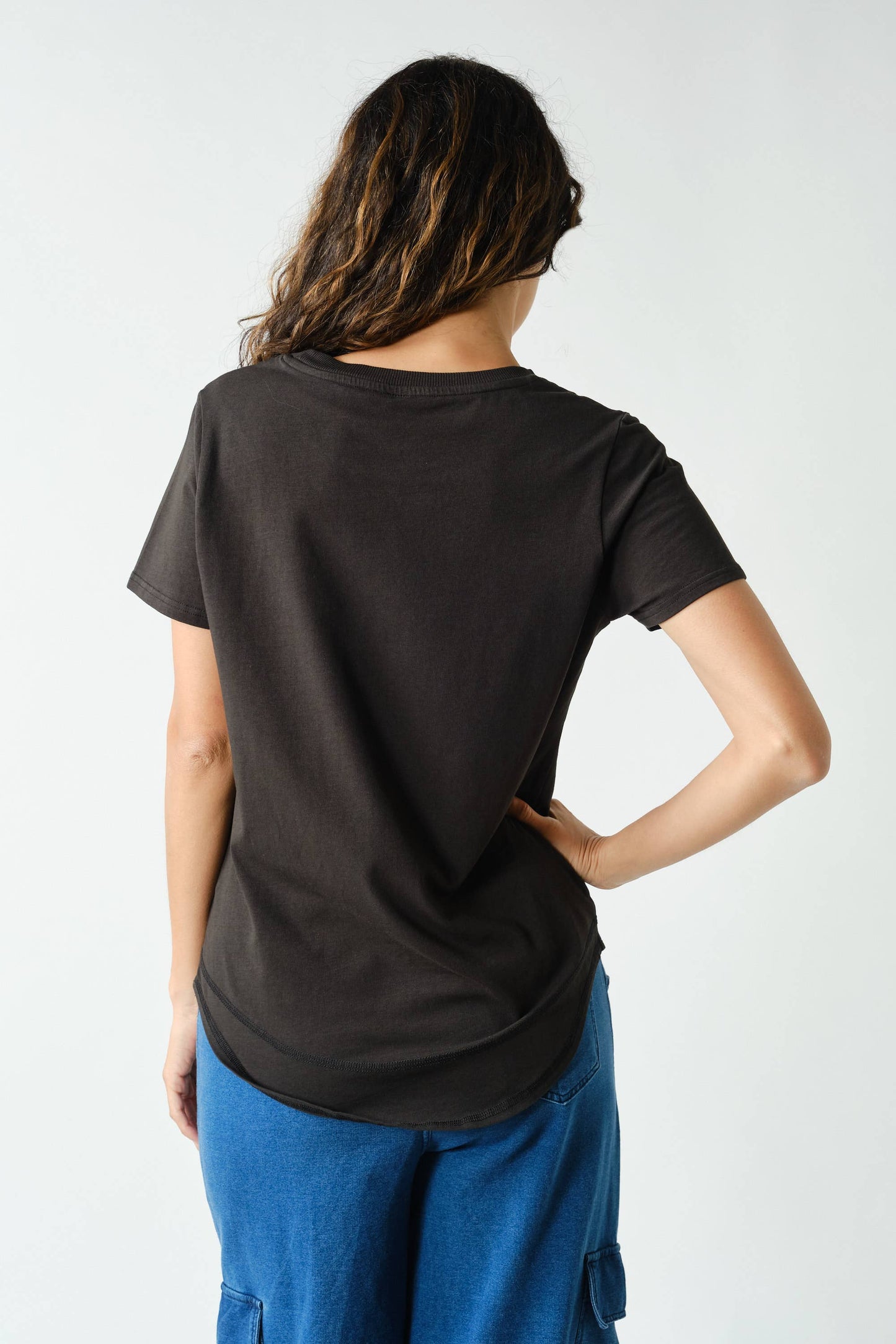 Sage Soft Curve Pima Cotton Tee