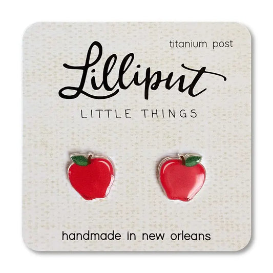 Little Apple Earrings