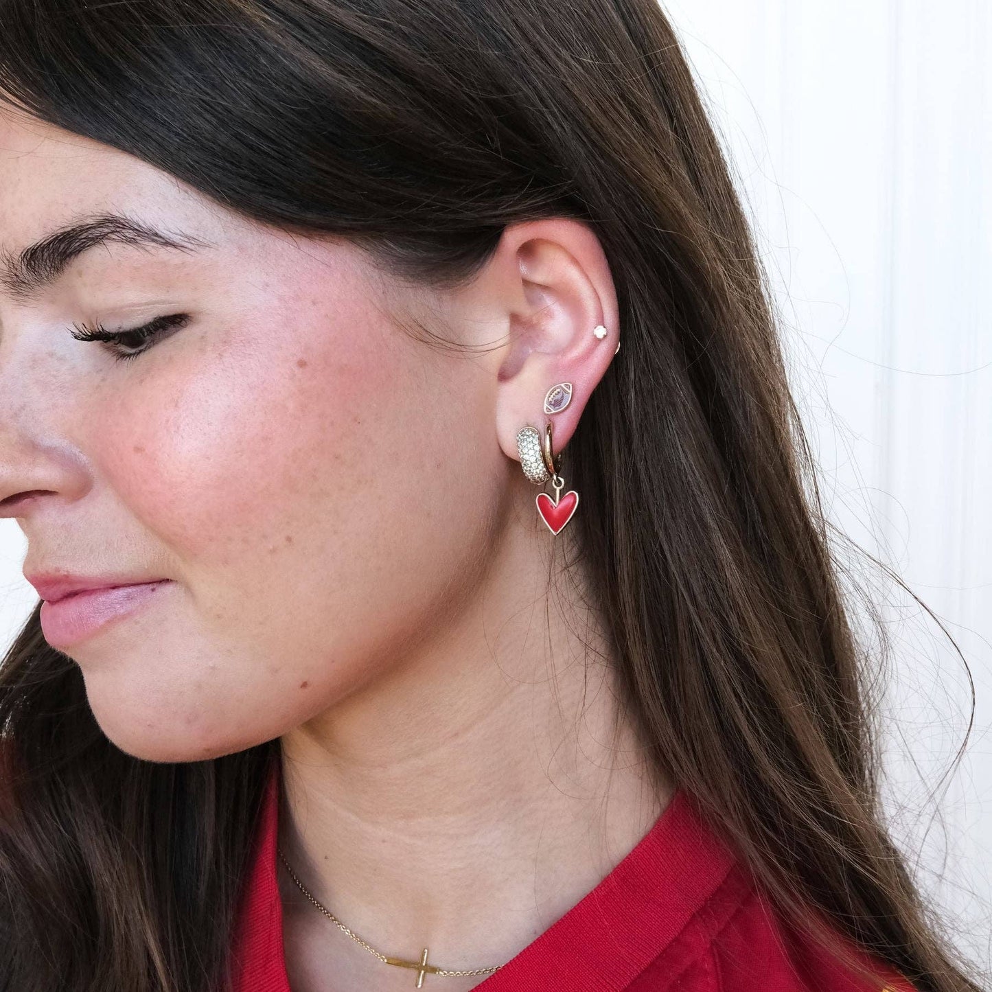 Football Game Stud Earrings