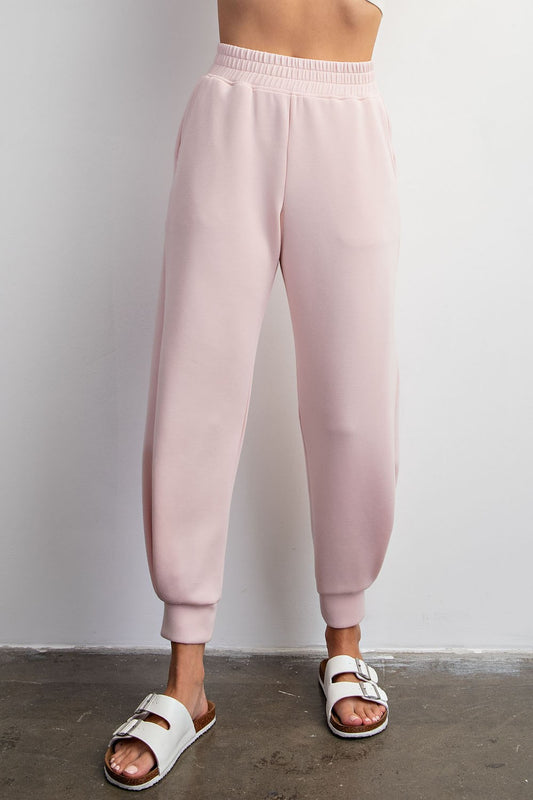 Pink Modal Joggers