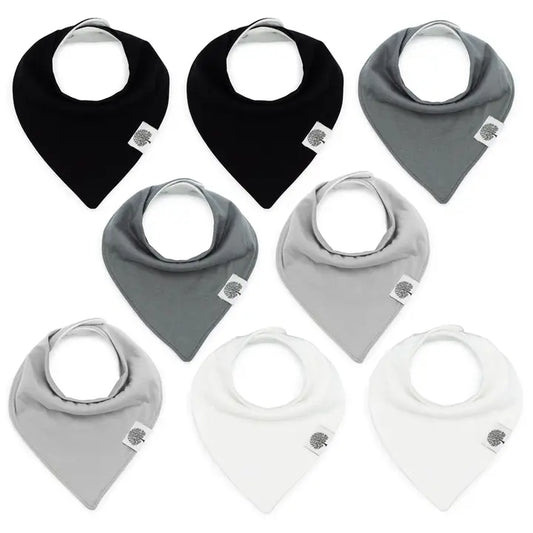 Basics Bandana Bib Set (8 Pack)