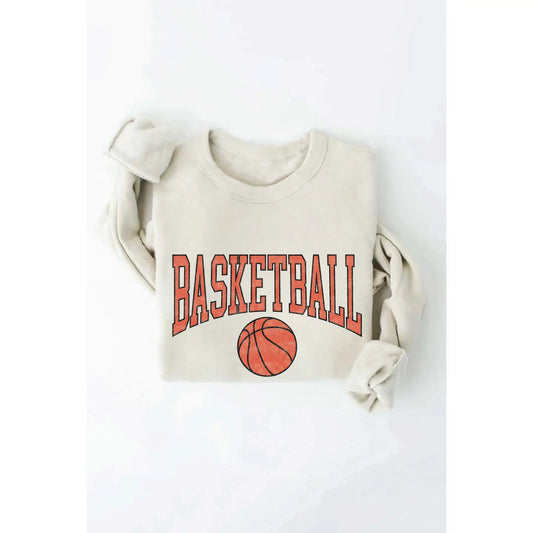 Basketball Graphic Sweatshirt