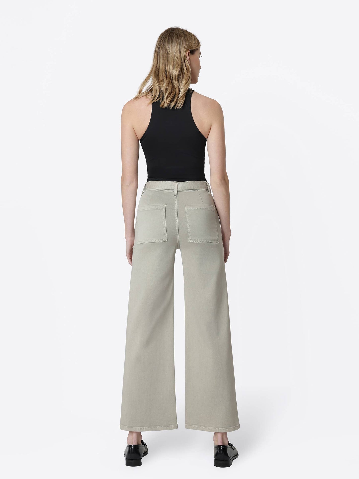Vervet Olive Wide Leg Pant