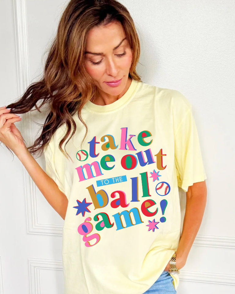 Take Me Out To The Ball Game Tee