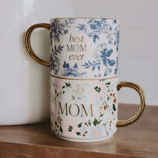 Floral Mom Coffee Mug (2 options)