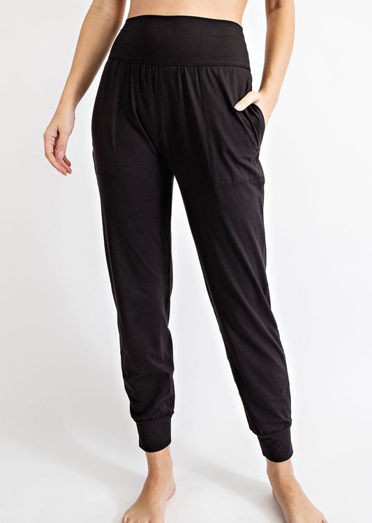 Black Butter soft jogger pants