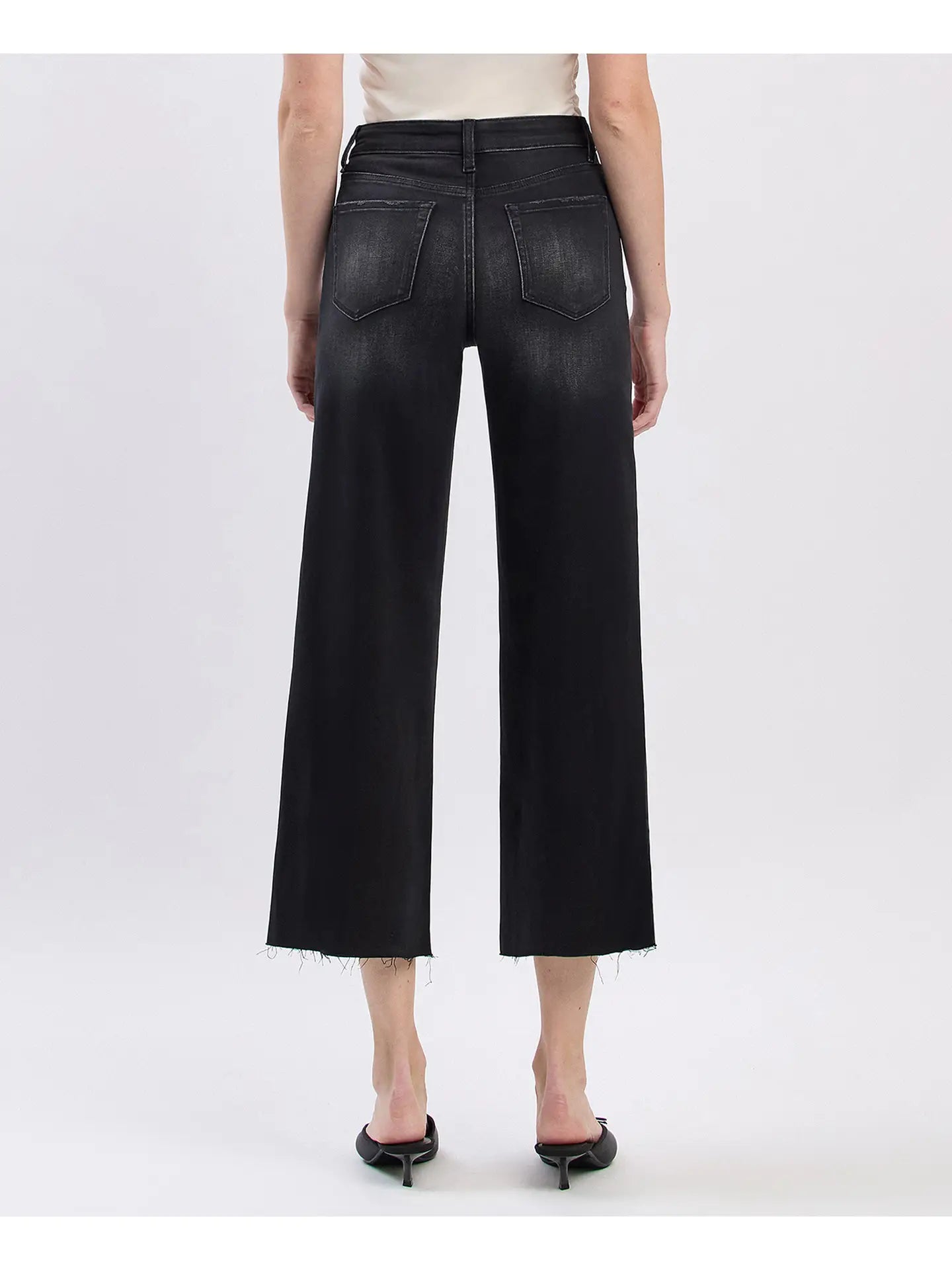 Aileeah Vervet Black Slim Wide