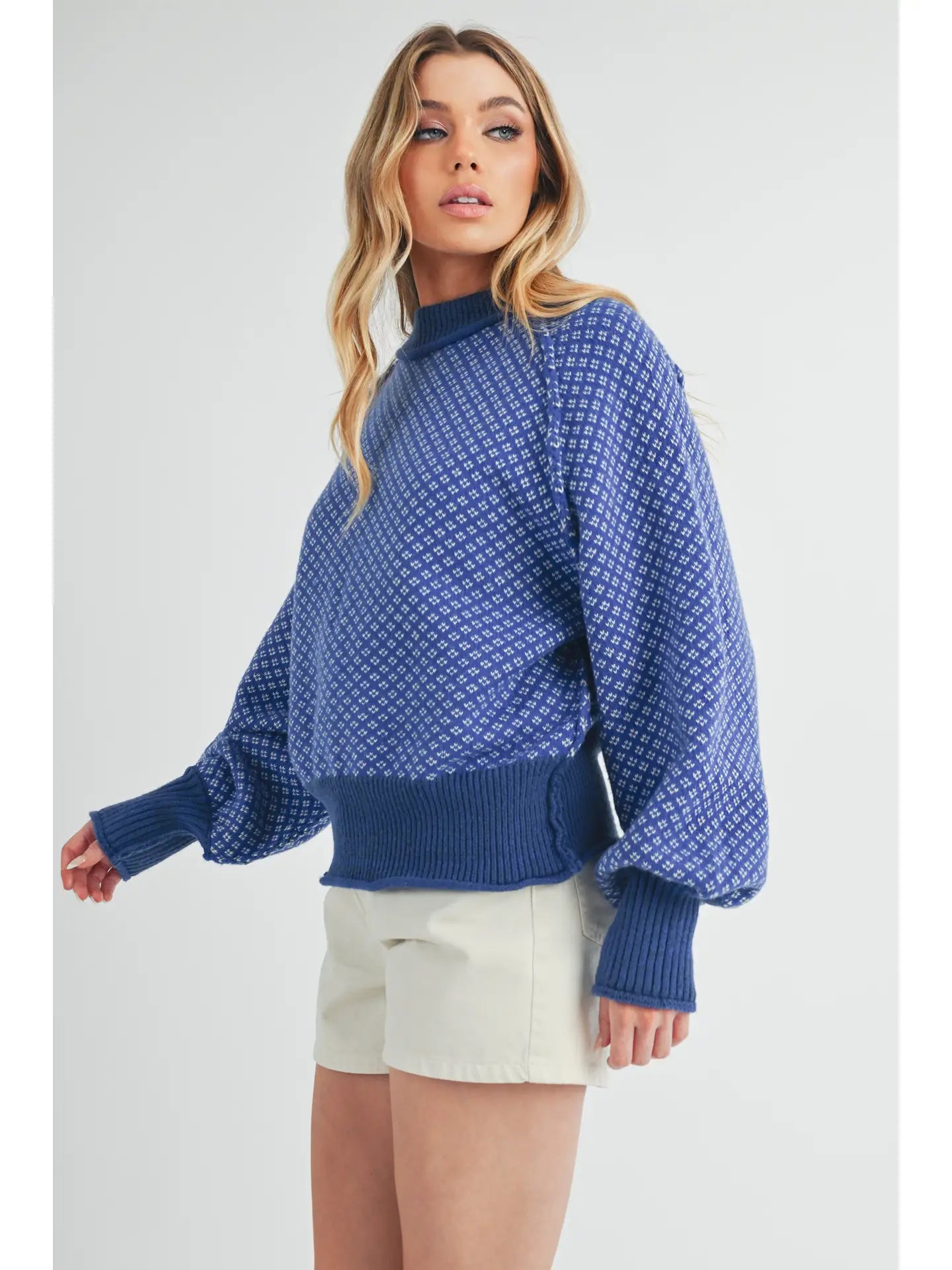 Blue Echo Sweater