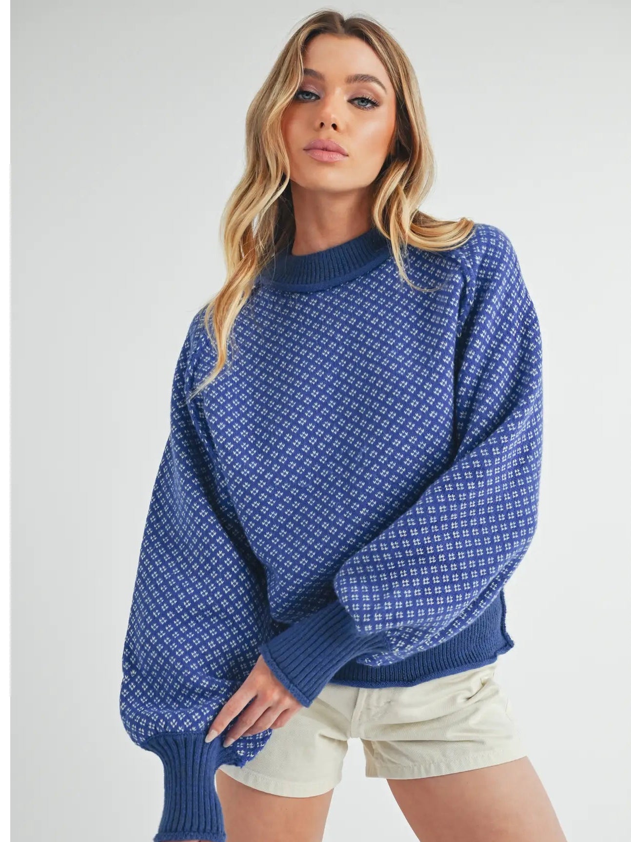 Blue Echo Sweater