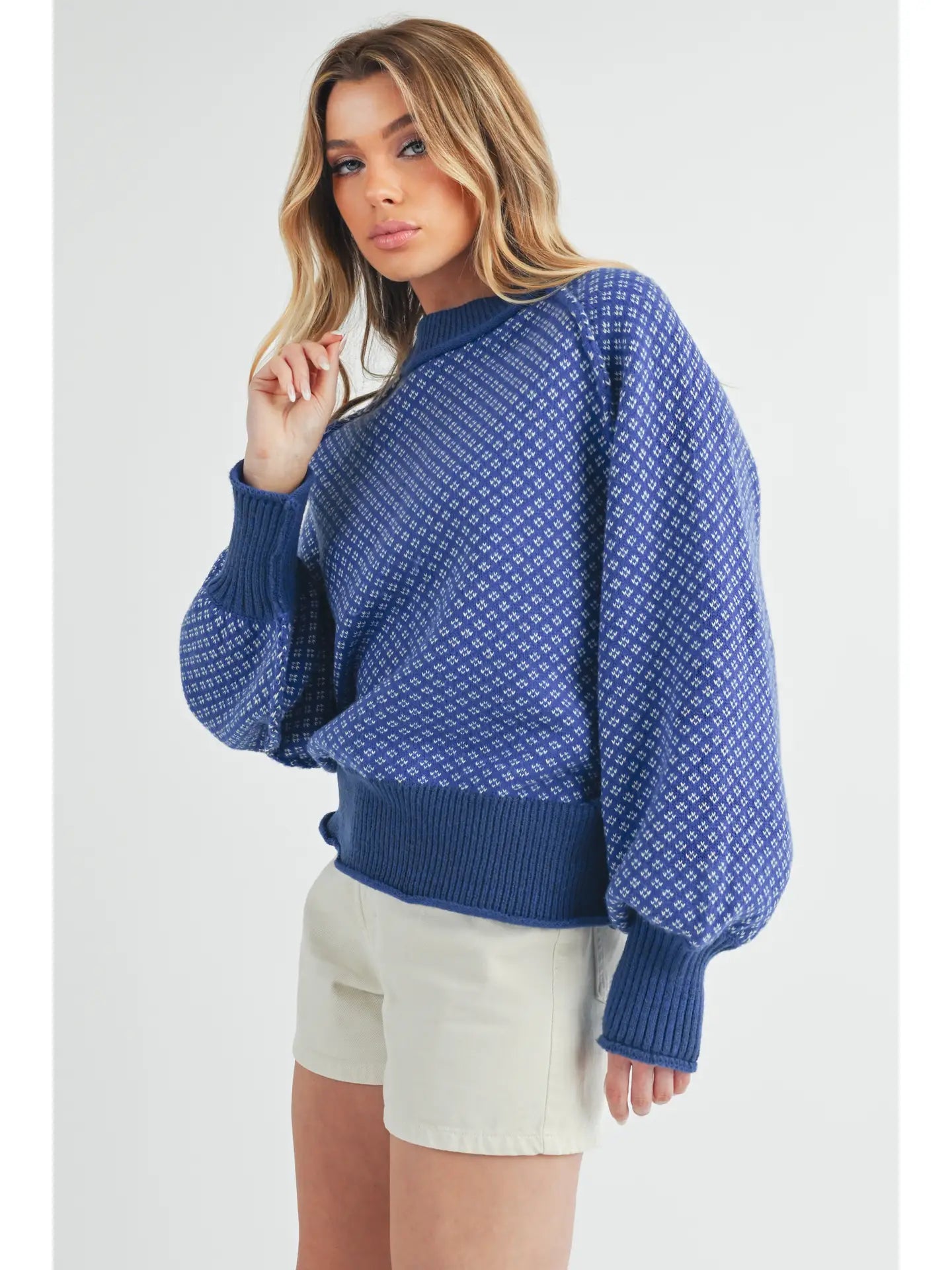 Blue Echo Sweater