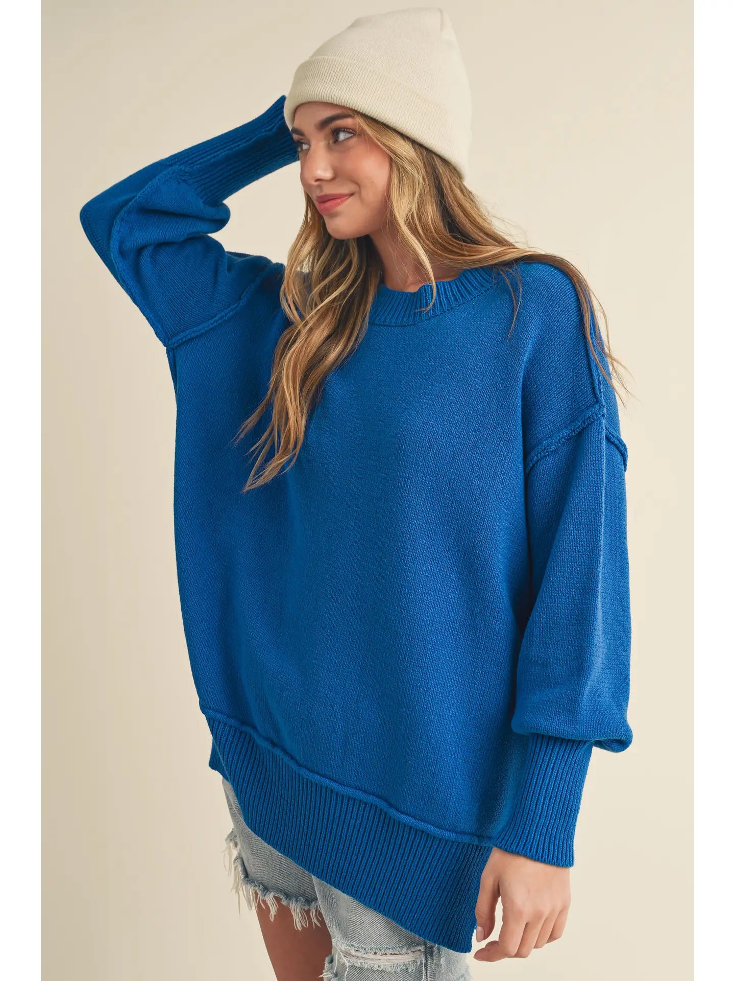 Cobalt Blue Ina Sweater