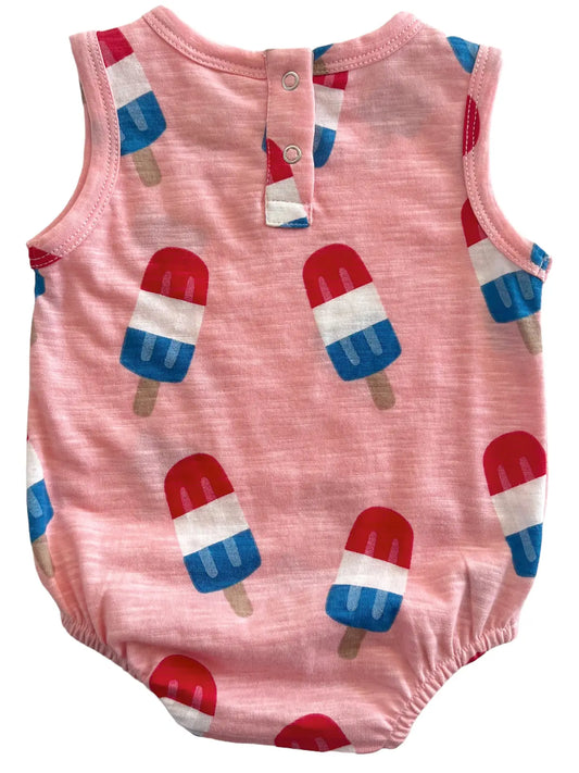 Popsicle Pink / Organic Dune Bubble Newborn