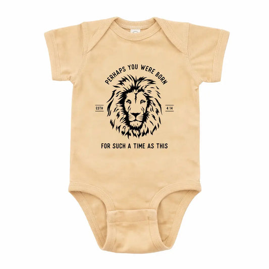 Esther Lion Baby Bodysuit