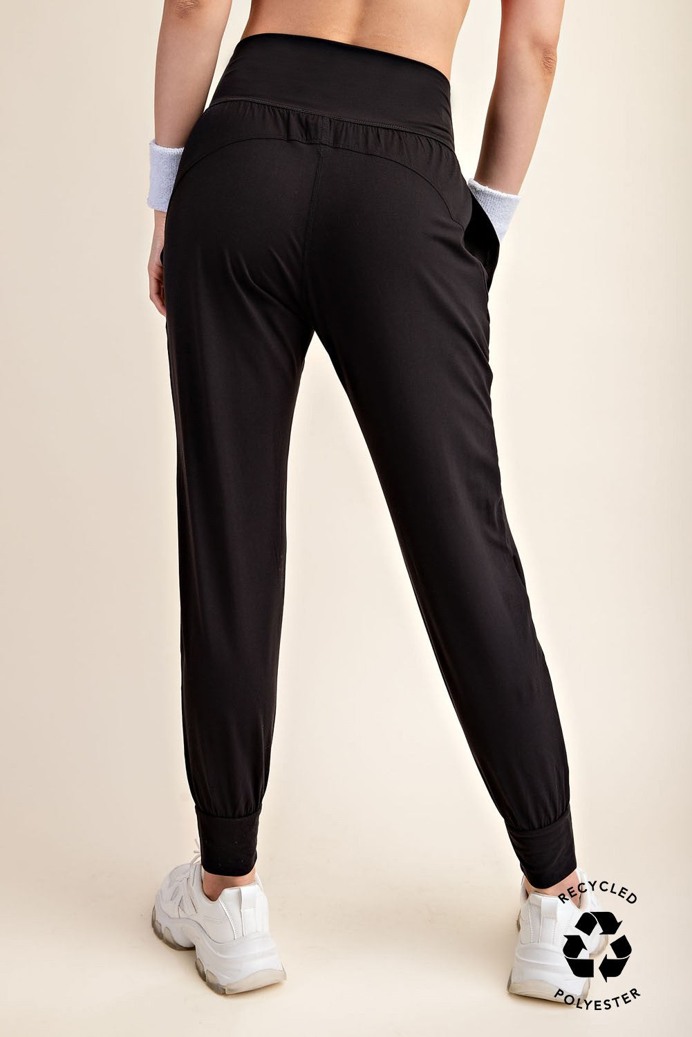 Black Butter Soft High Waist Joggers