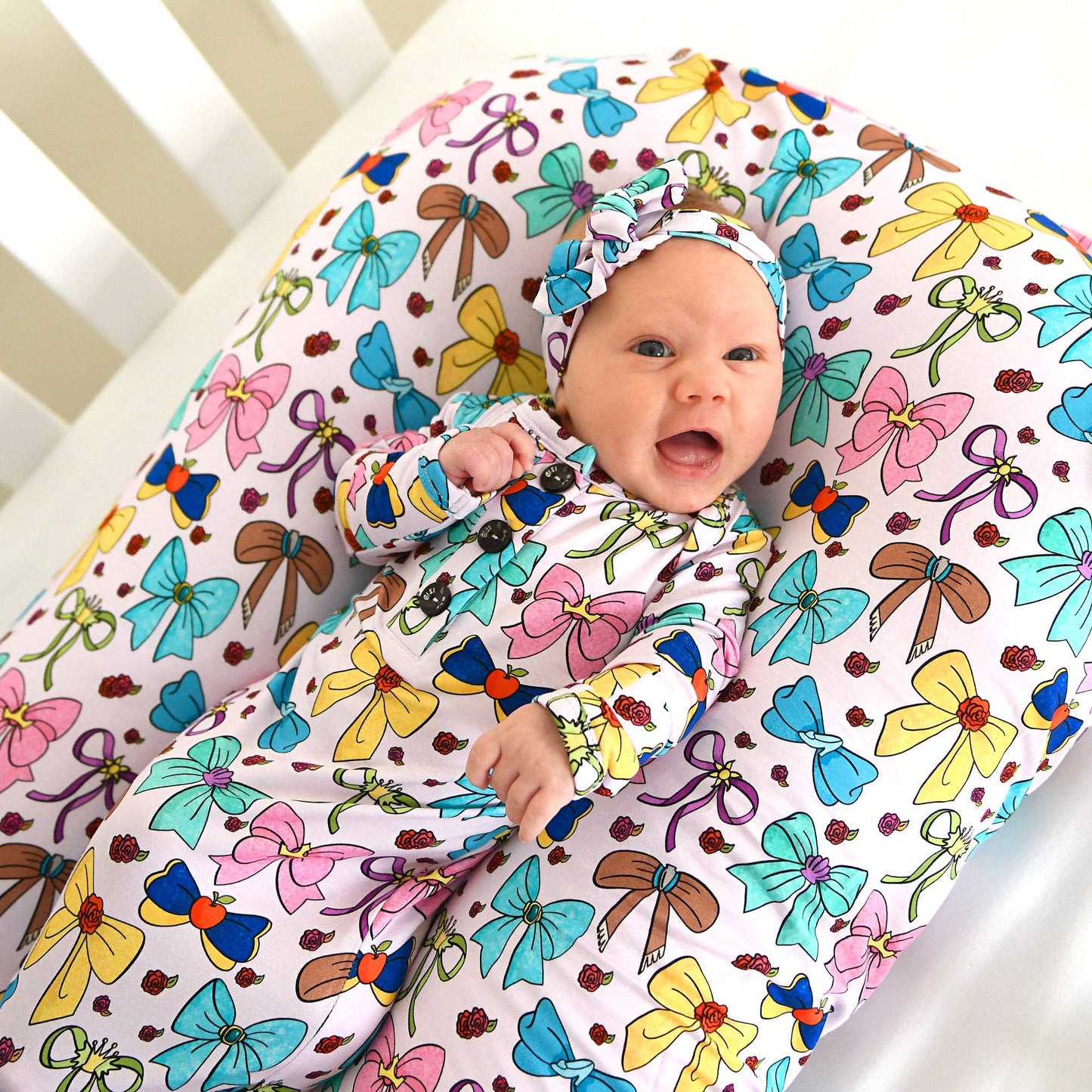 Princess GOWN Bamboo Baby Newborn Clothing Home Outfit