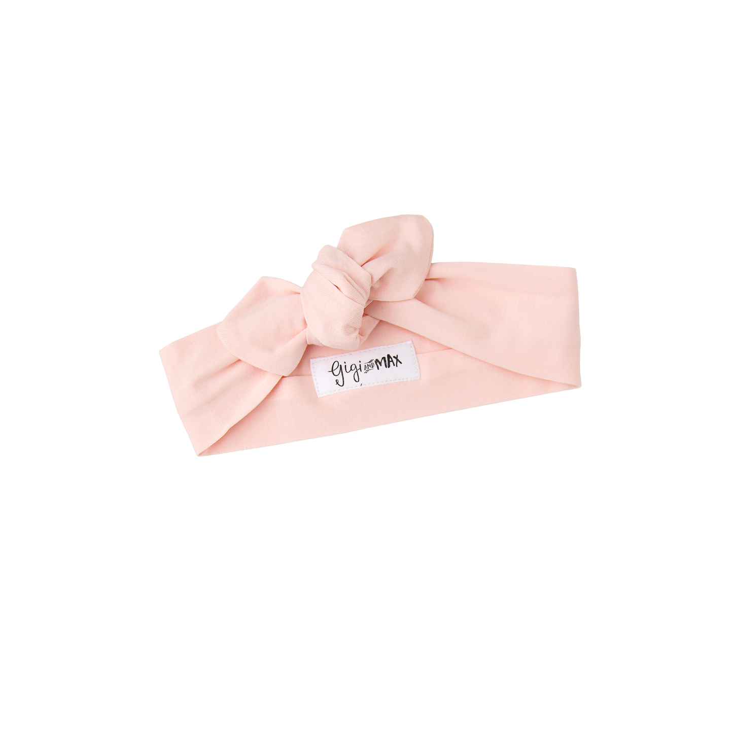 Light Pink TOPKNOT HEADBAND Bamboo Keepsake Hair Accessory