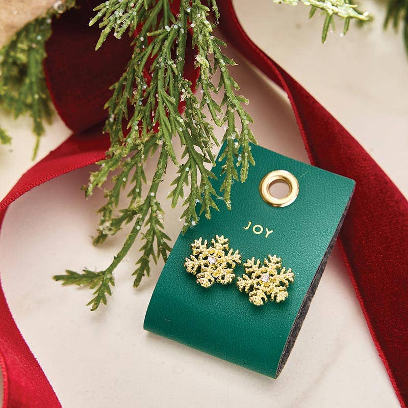 Holiday Stud Earrings - Joy