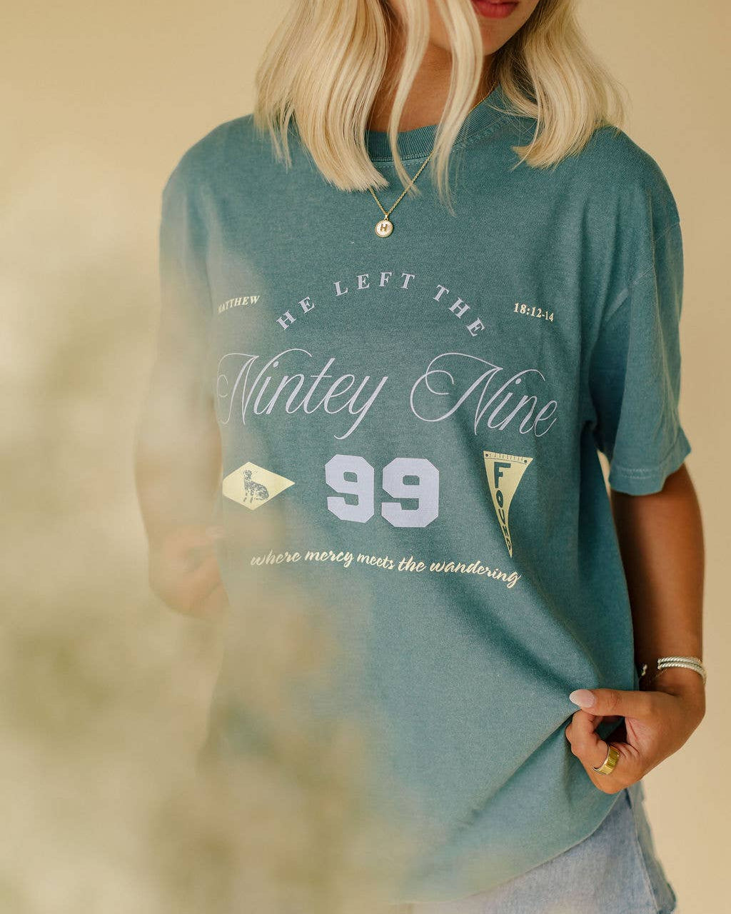 He Left The 99 Graphic Tee