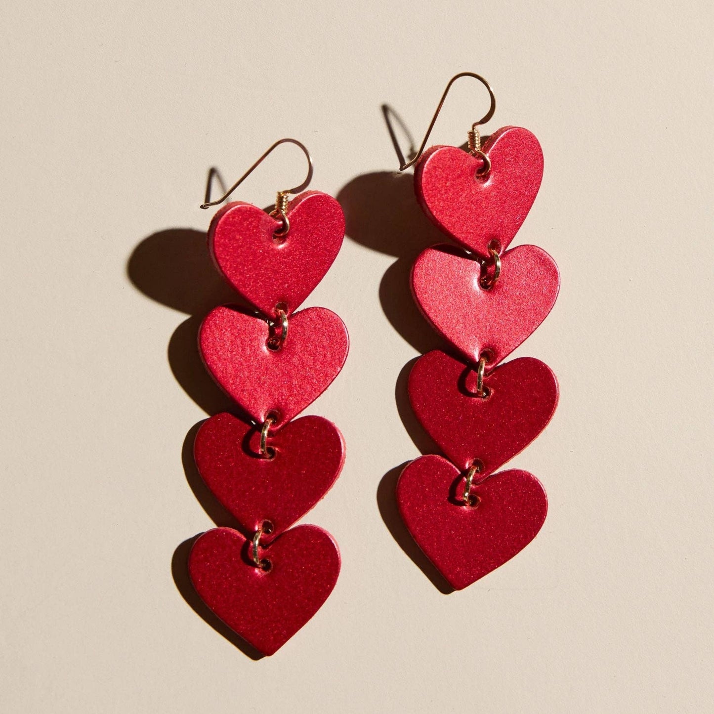 Crimson Shimmer Ashton Nickel & Suede