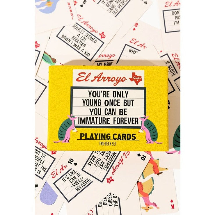 EL ARROYO Two-Deck Set Playing Cards - Game Night