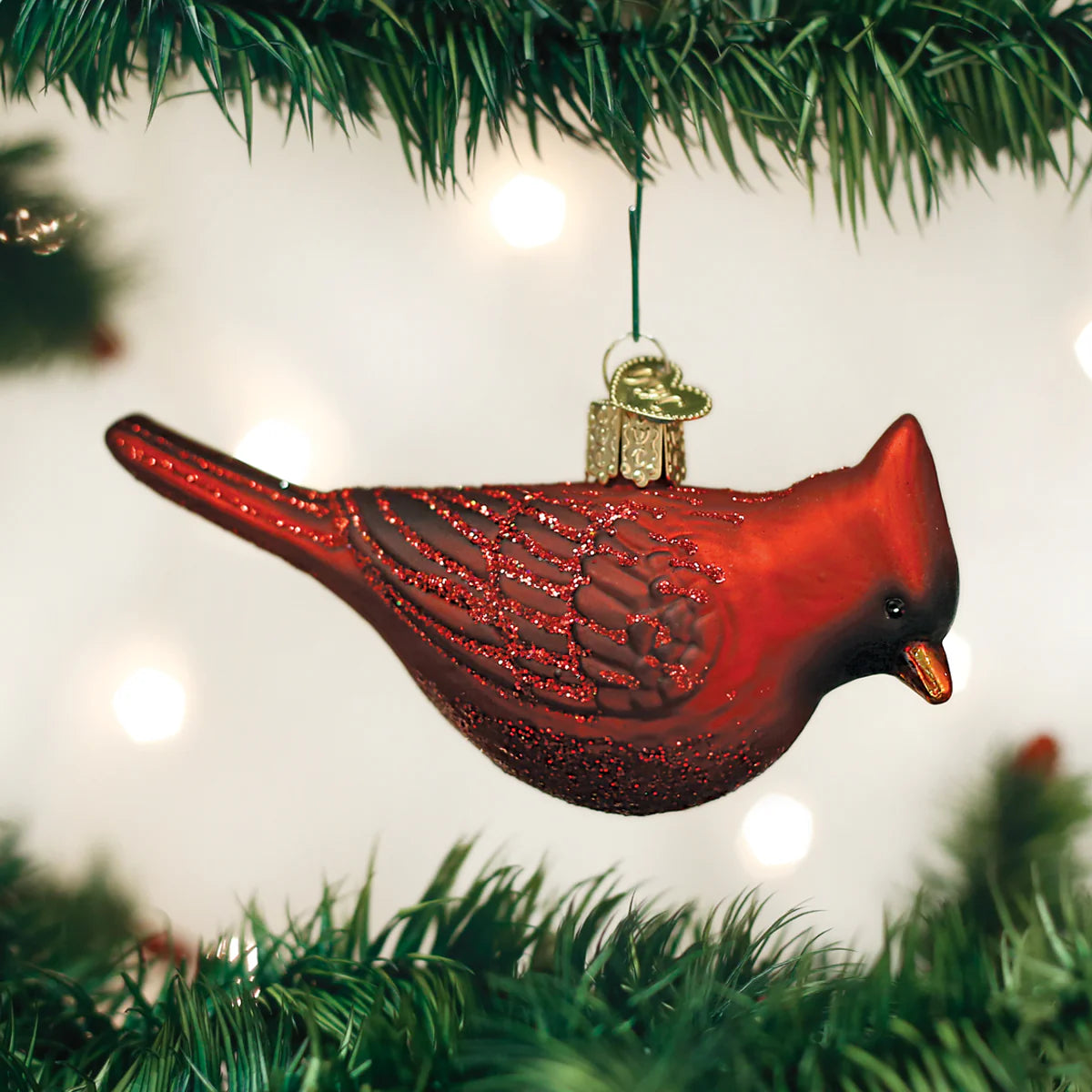 Old World Northern Cardinal Ornament